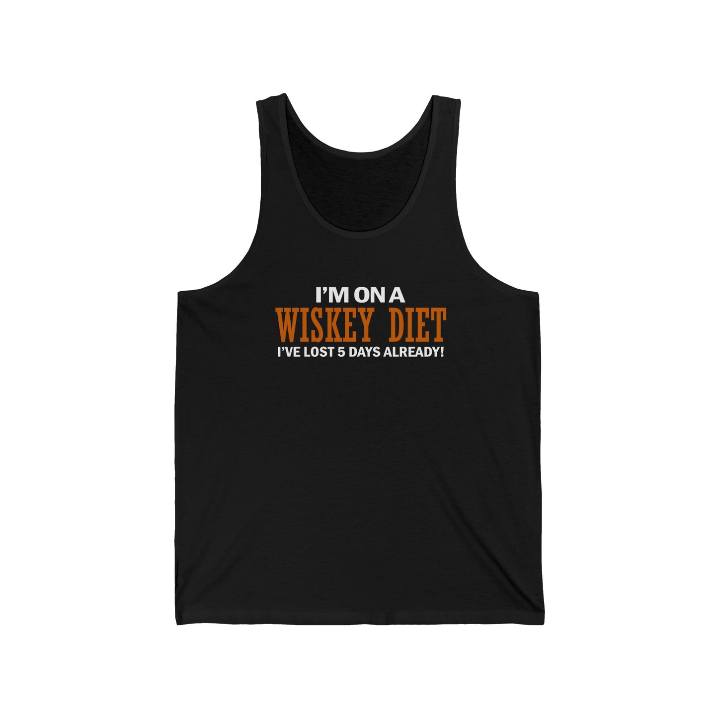 Whiskey Diet - Unisex Jersey Tank