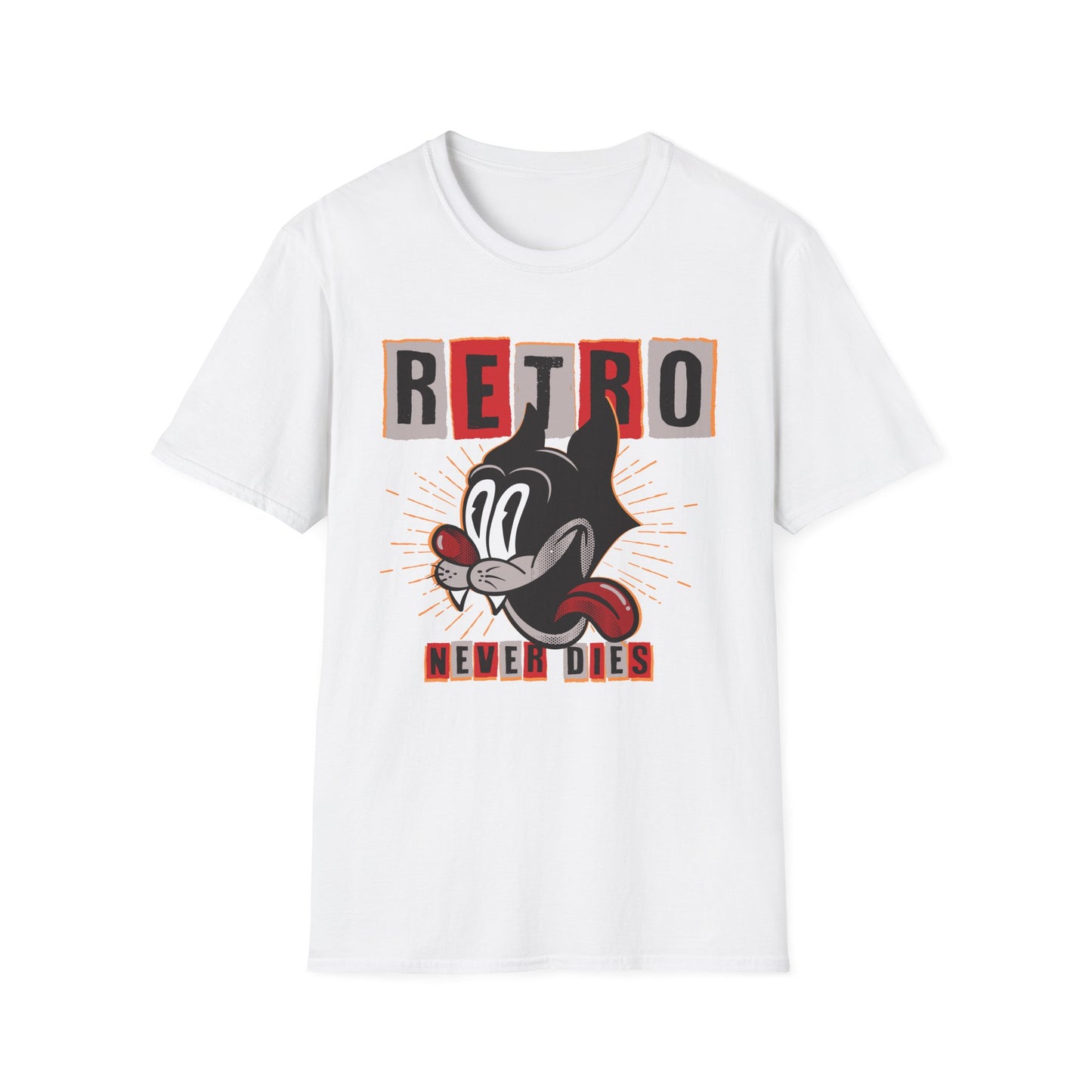 Retro never Dies - T-Shirt