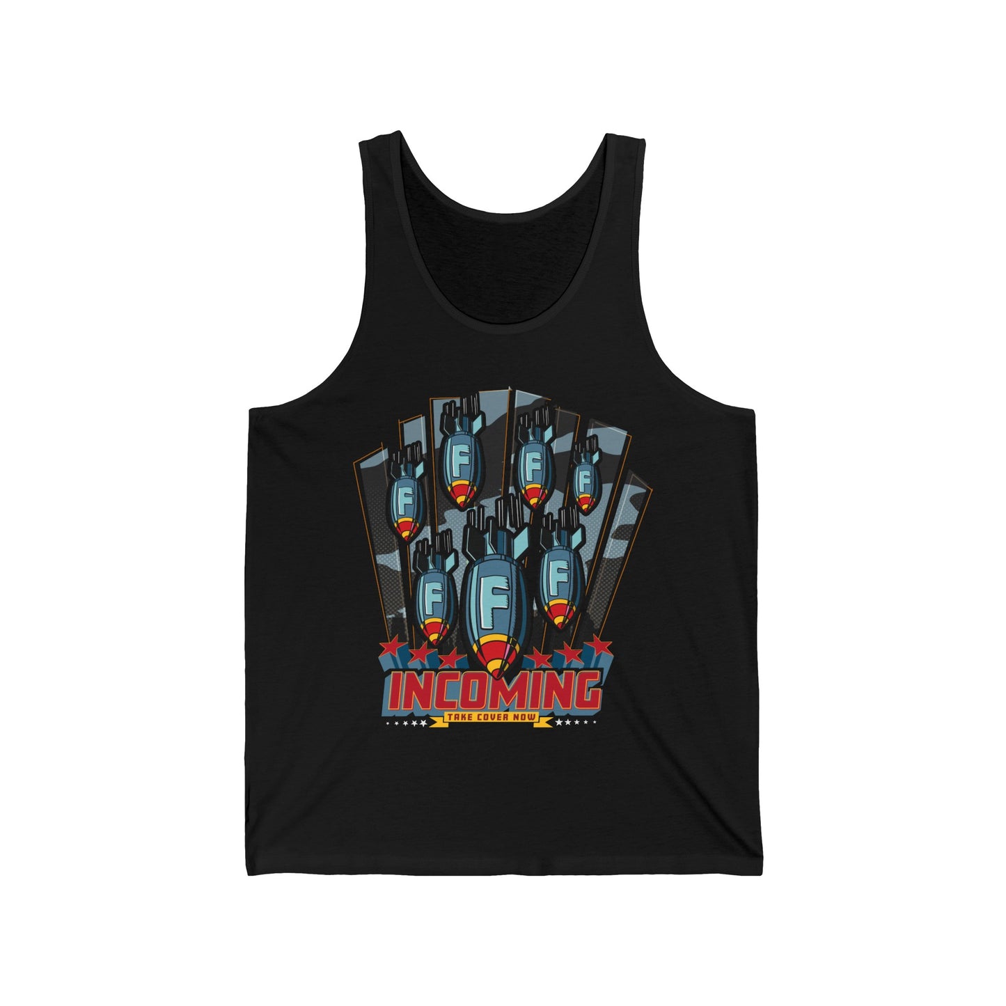 F-Bomb Incoming - Tank Top