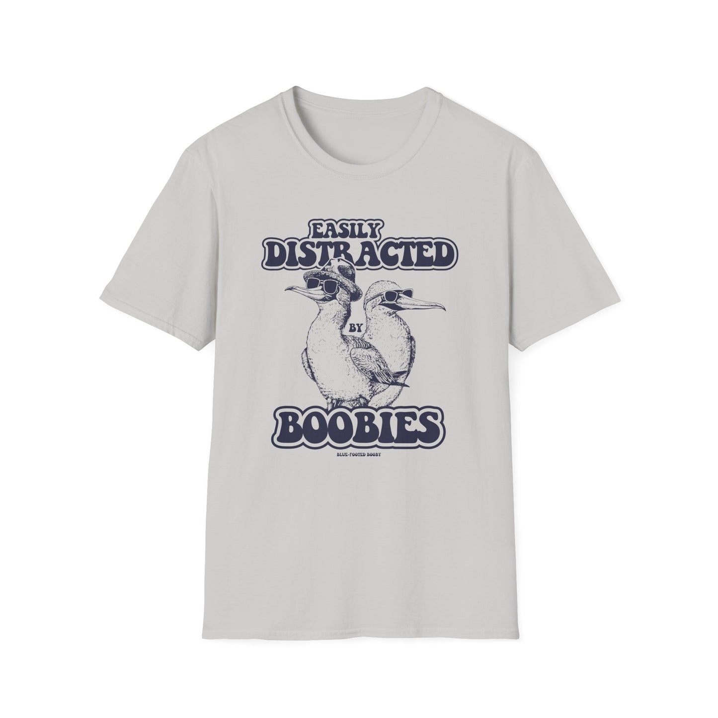 Easily Distracted by Boobies - T-Shirt