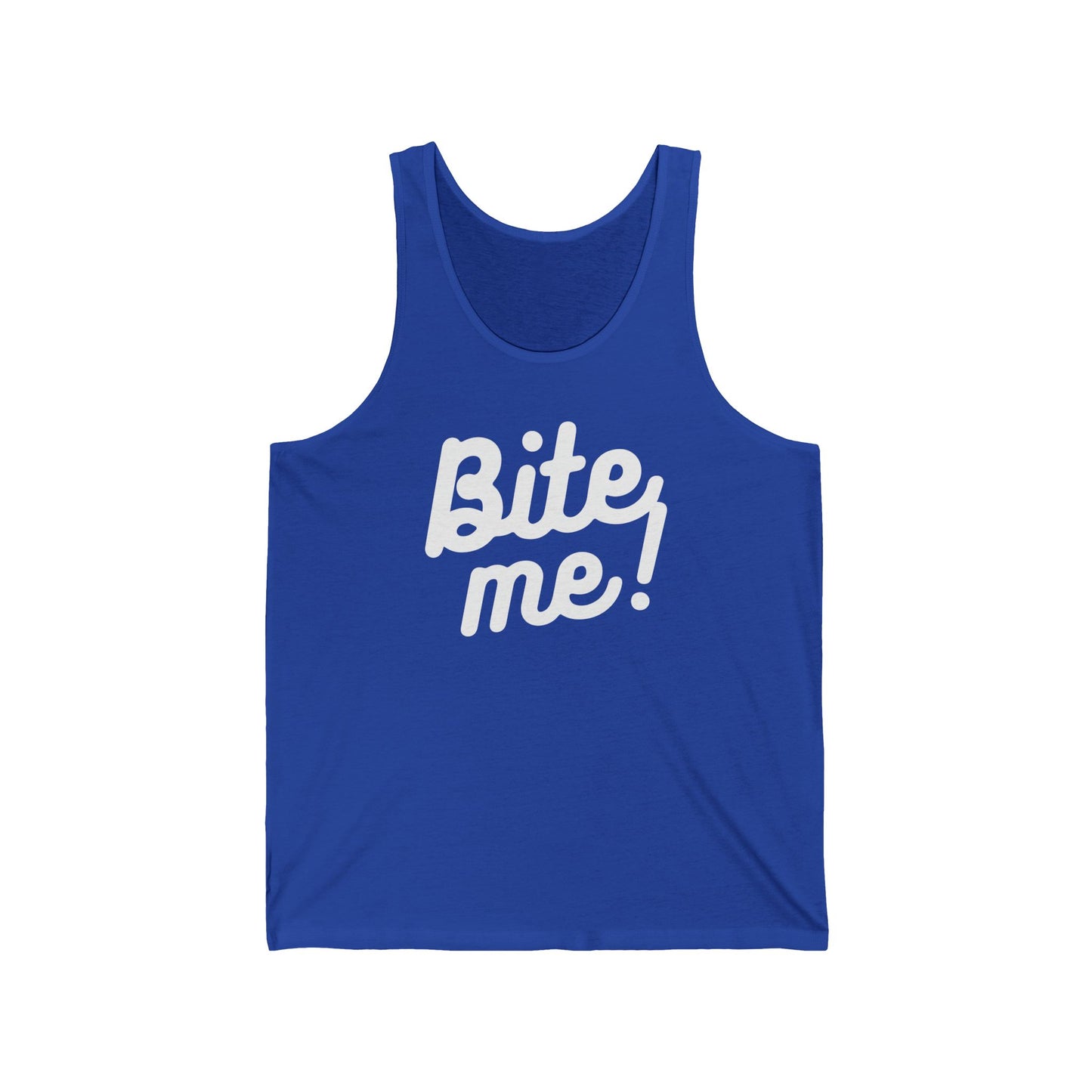 Bite me - Unisex Jersey Tank