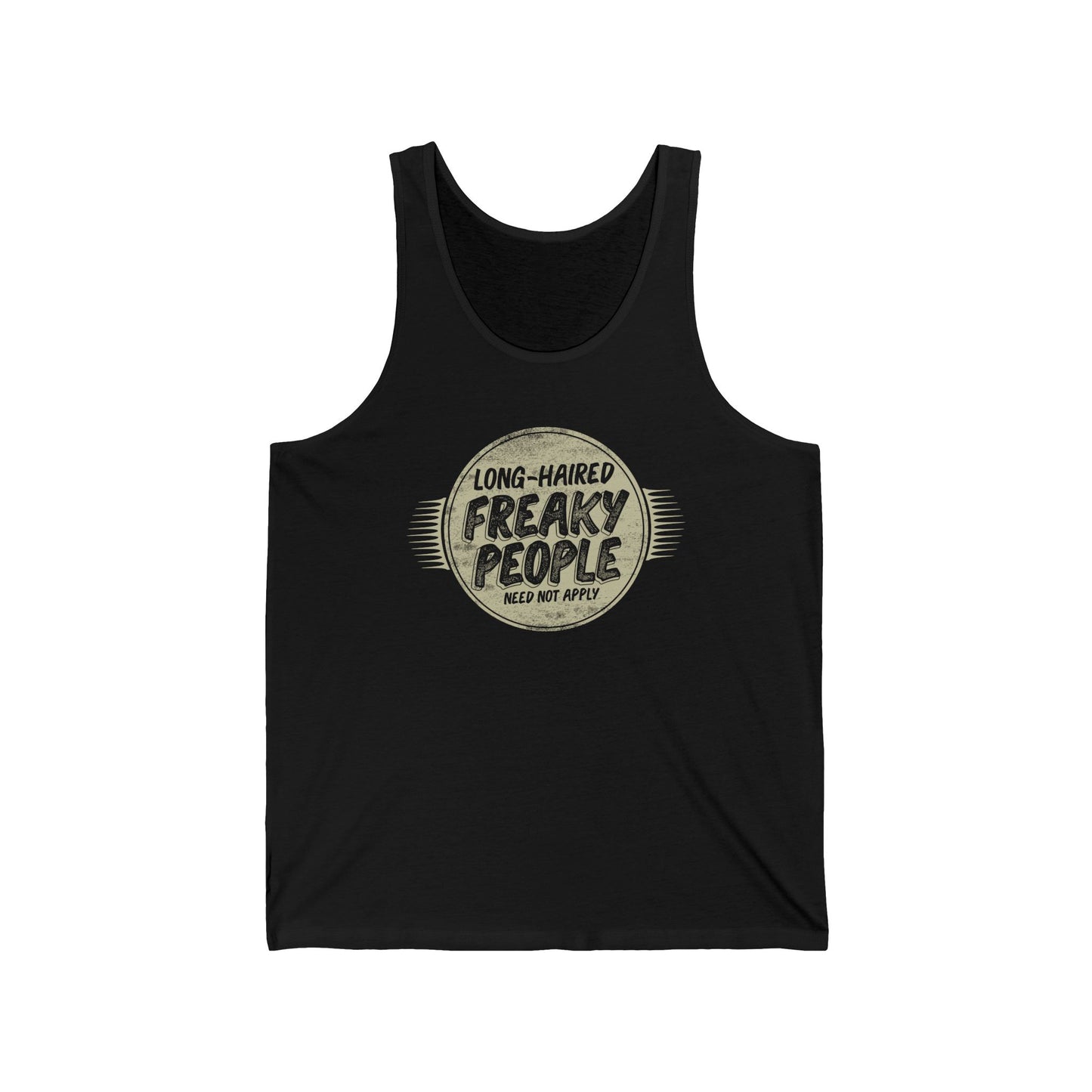 Freaky People (Pre-distressed) - Unisex Jersey Tank