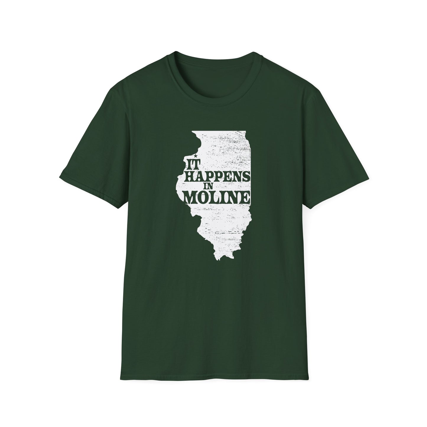 Moline (pre-distressed) - T-shirt