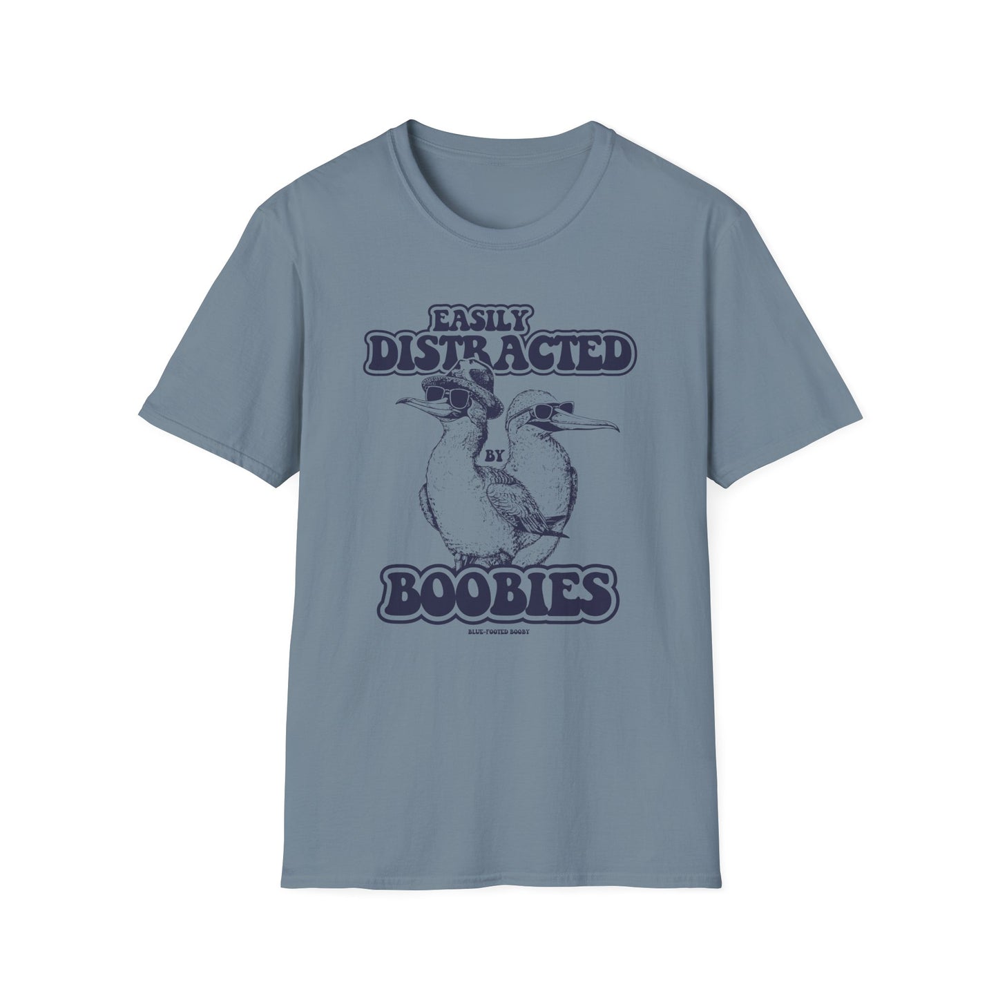 Easily Distracted by Boobies - T-Shirt