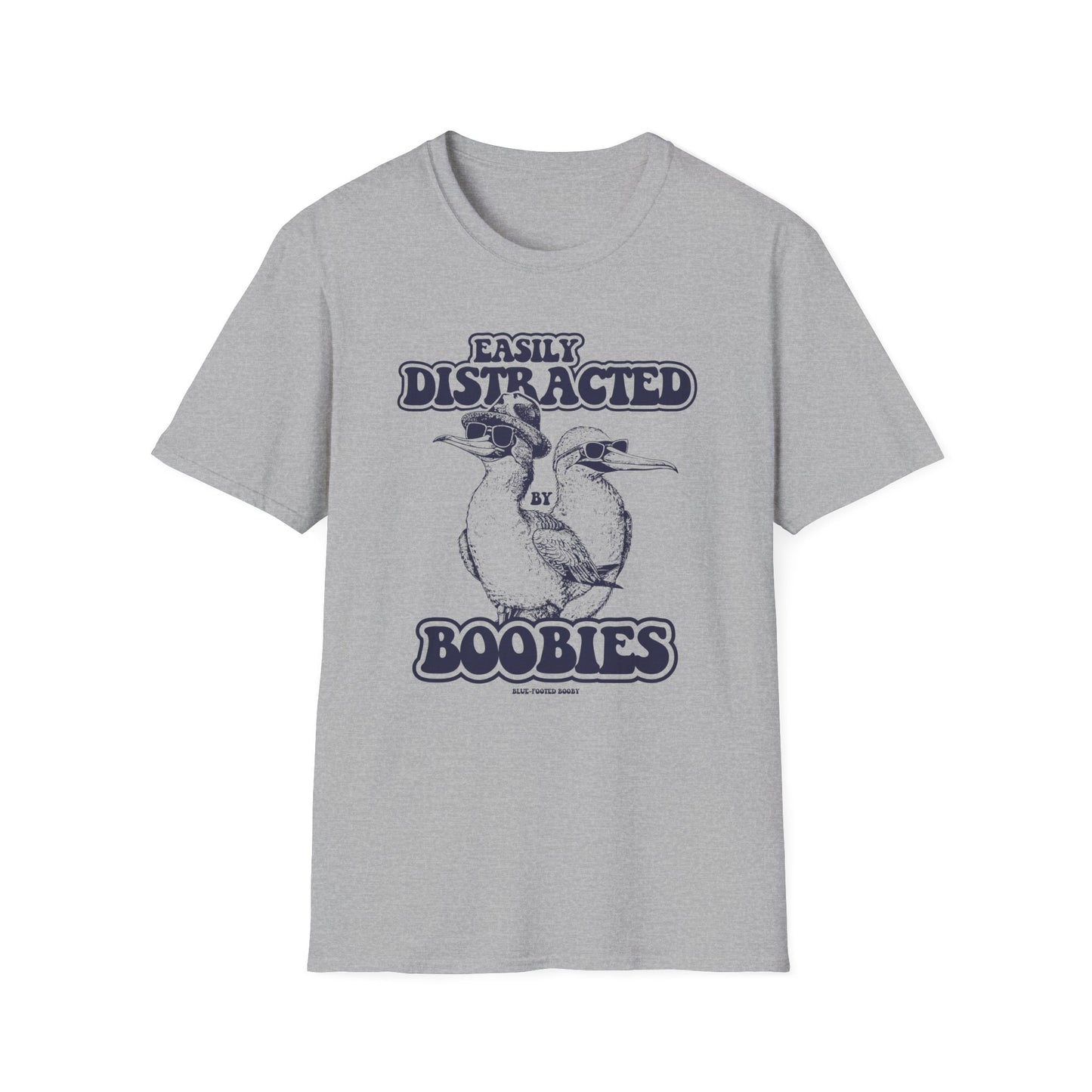 Easily Distracted by Boobies - T-Shirt