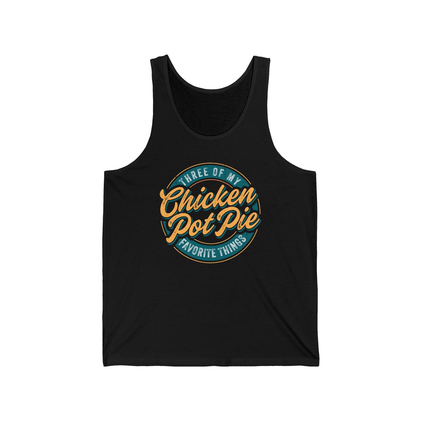 Chicken Pot Pie - (Pre-Distressed) - Unisex Jersey Tank