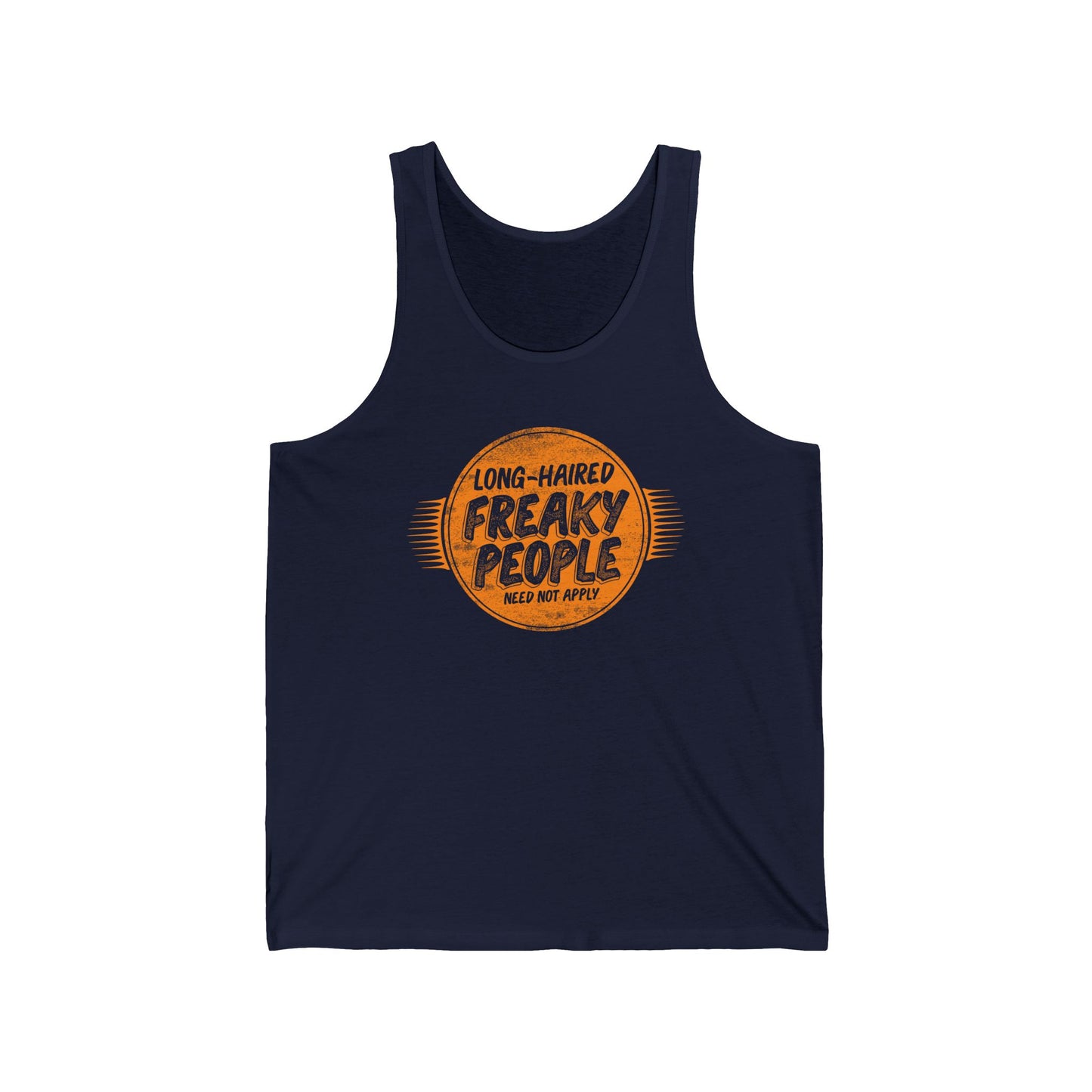 Freaky People (Pre-distressed) - Unisex Jersey Tank