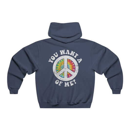 Peace of me? (pre-distressed) - Hooded Sweatshirt