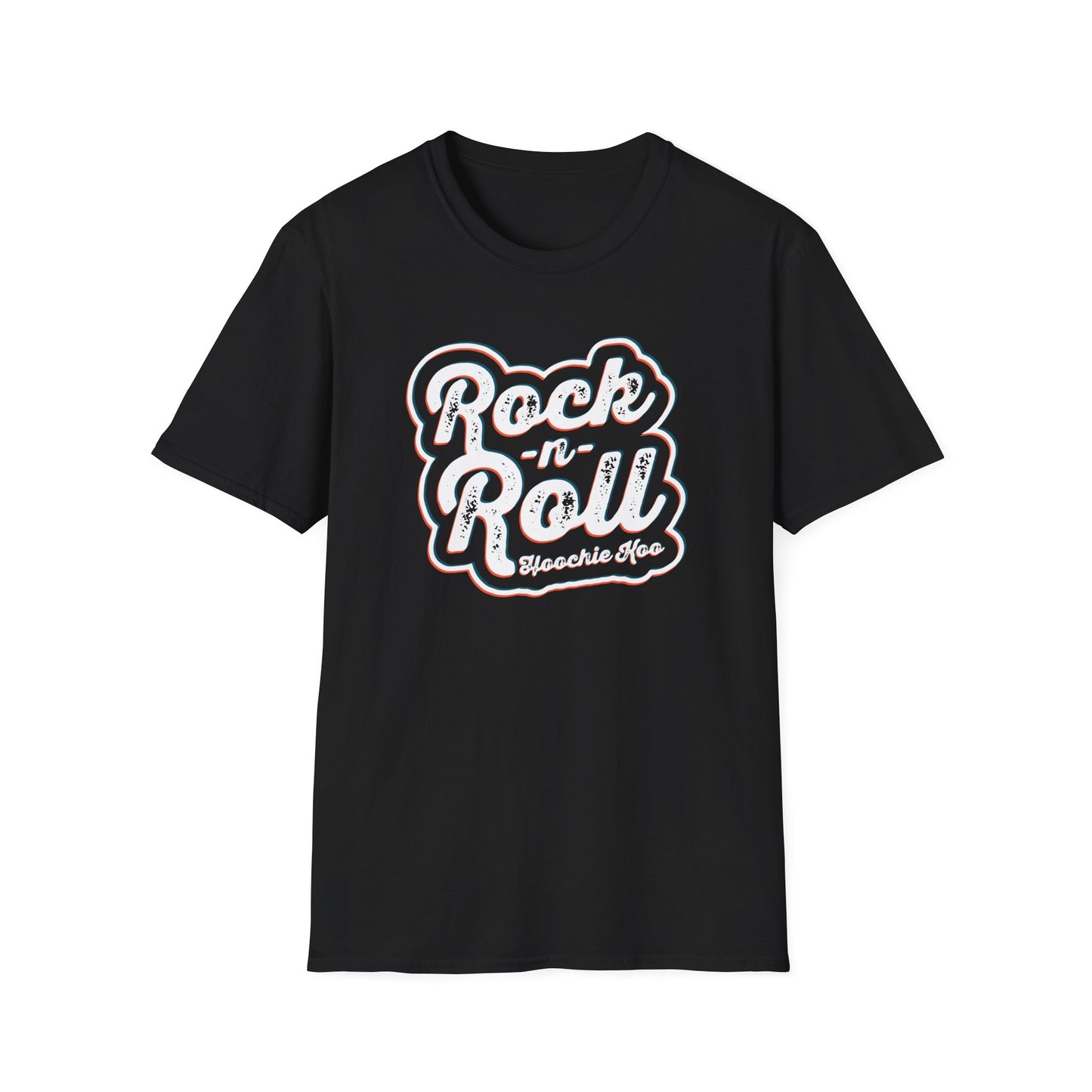 Music Lover T-Shirt - Rock and Roll Hoochie Koo Design