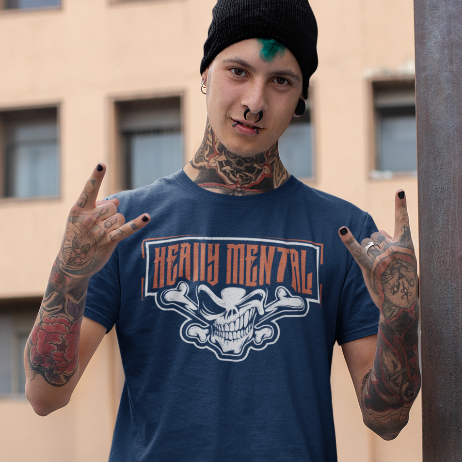 Heavy Mental (Pre-distressed) - T-Shirt