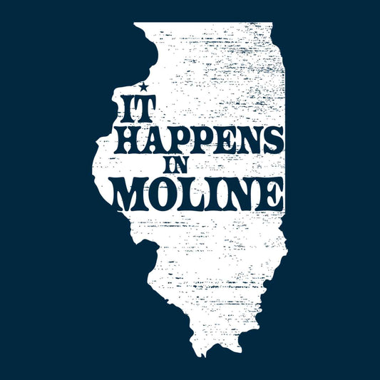 Moline (pre-distressed) - T-shirt