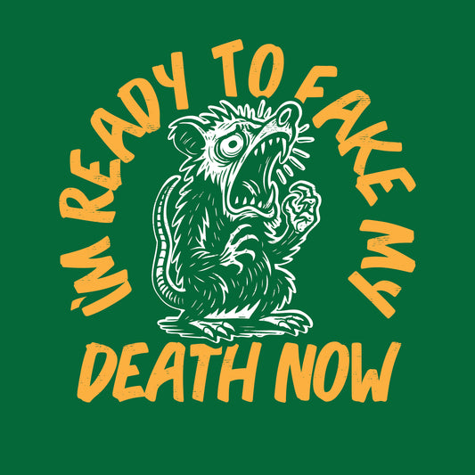 Fake My Death (Pre-distressed) - Unisex Jersey Tank