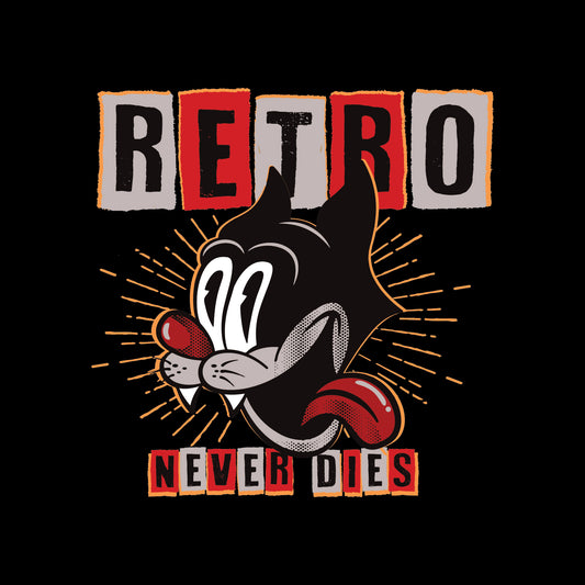 Retro never Dies - T-Shirt