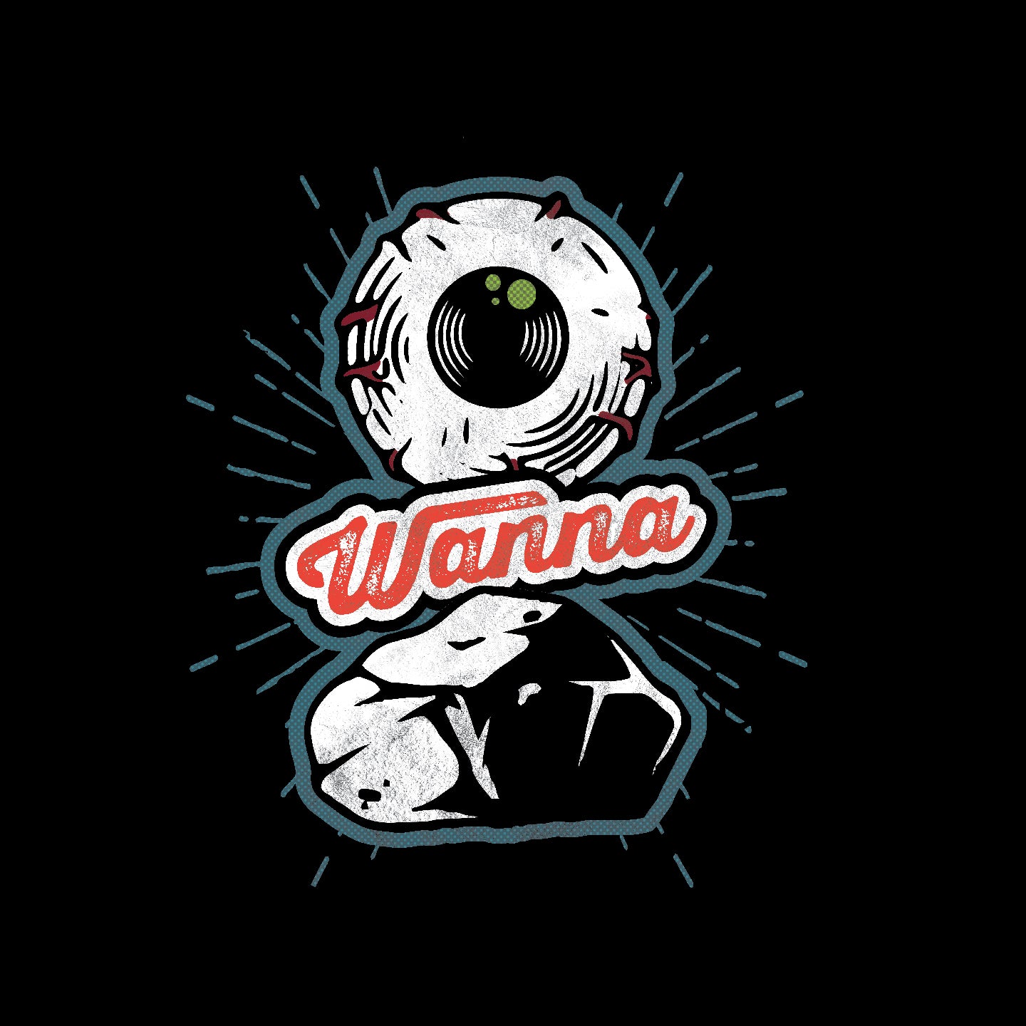 Eye Wanna Rock - T-shirt