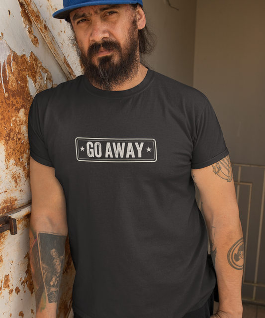 Go Away (pre-distressed) - T-Shirt
