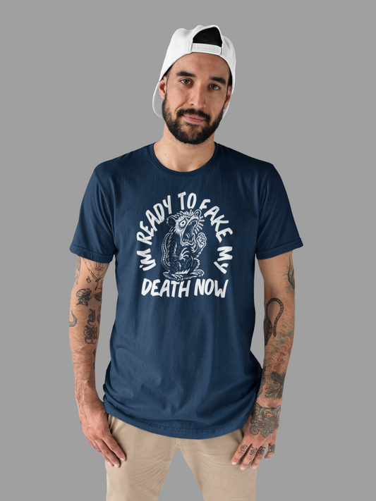 Fake My Death (Pre-distressed) - T-shirt