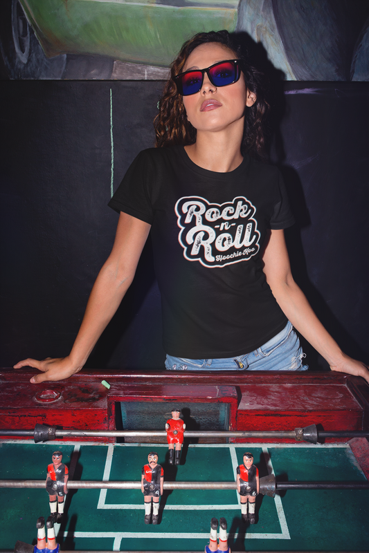 Music Lover T-Shirt - Rock and Roll Hoochie Koo Design