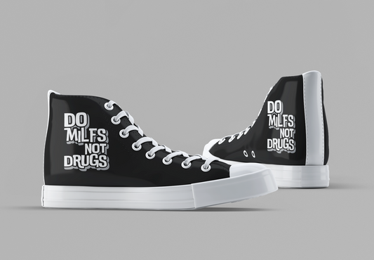 Do MILFS - Men's High Top Sneakers