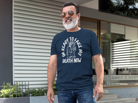 Fake My Death (Pre-distressed) - T-shirt