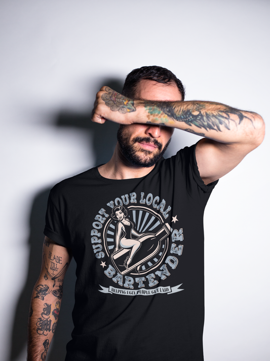 Support Your Local Bartender - T-shirt