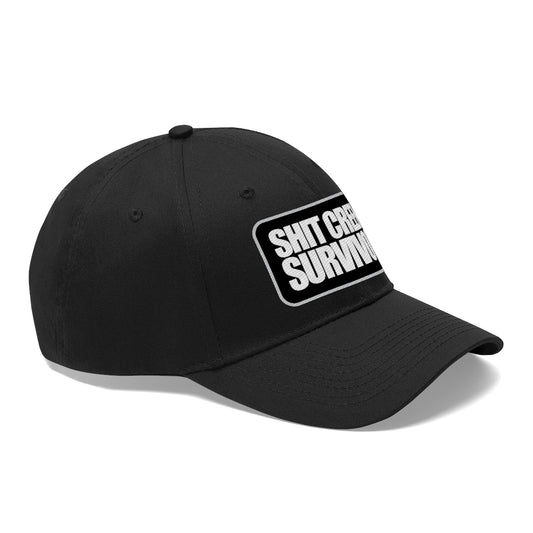 Shit Creek Survivor - Unisex Twill Hat