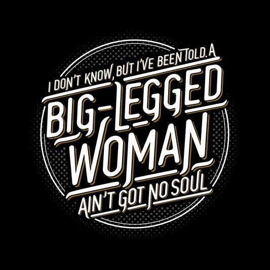 Big-Legged Woman - Hooded Sweatshirt