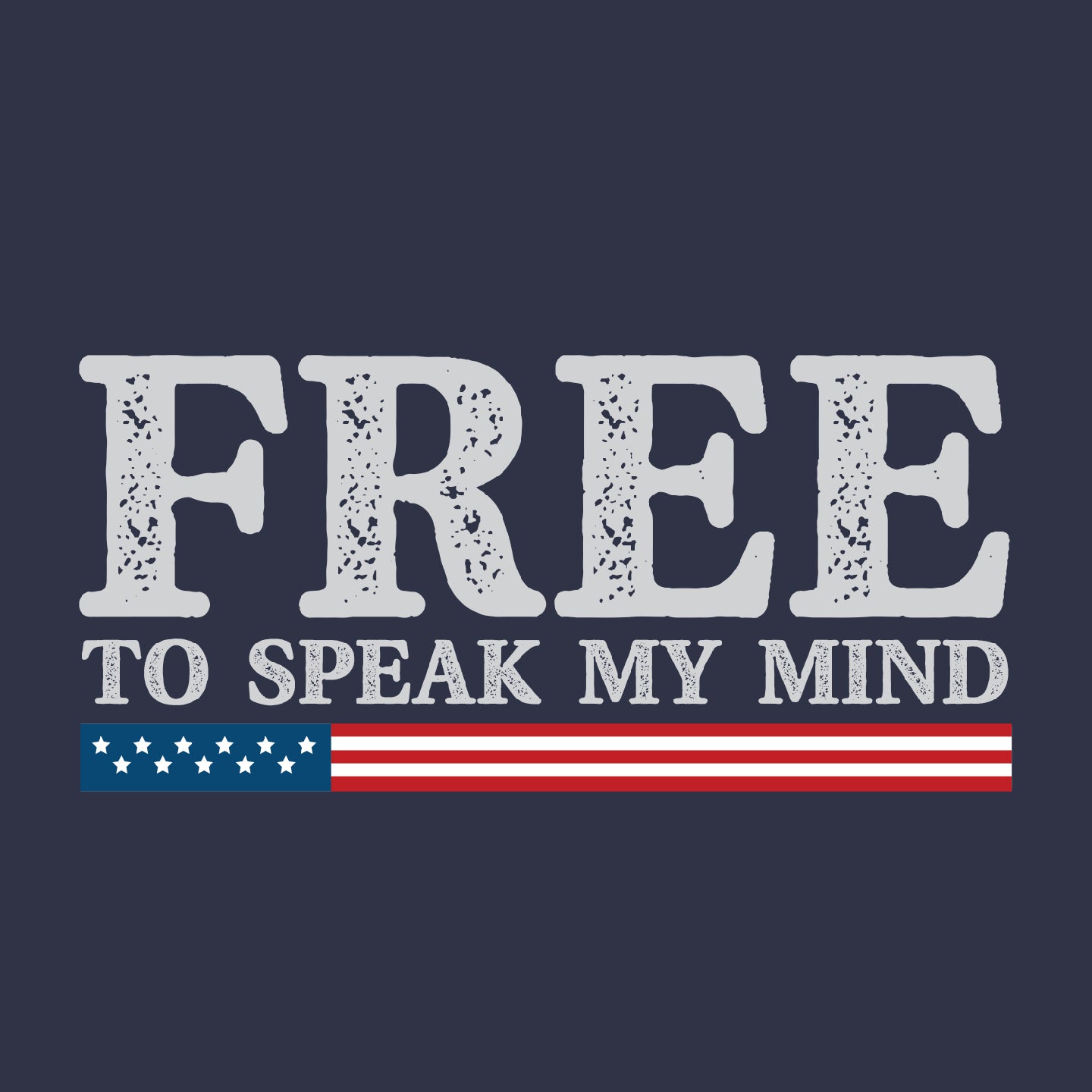 Free to speak my mind