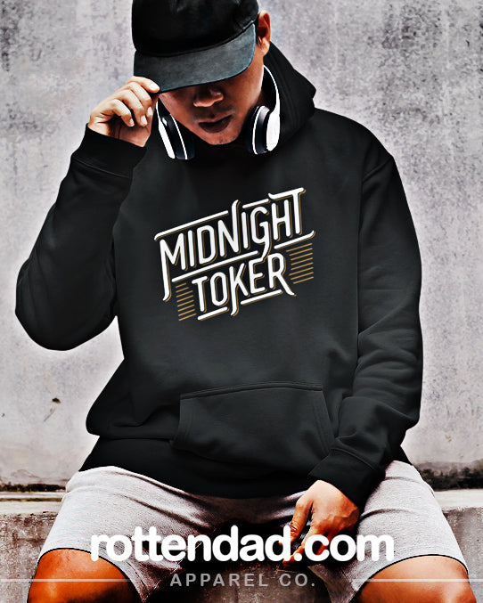 Midnight Toker - Hooded Sweatshirt