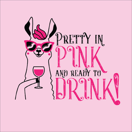 Pretty in Pink and ready to Drink