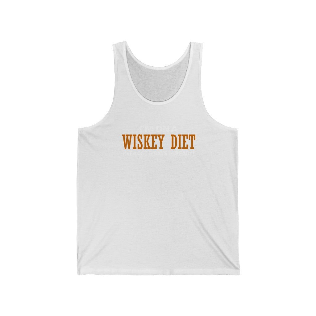 Whiskey Diet - Unisex Jersey Tank