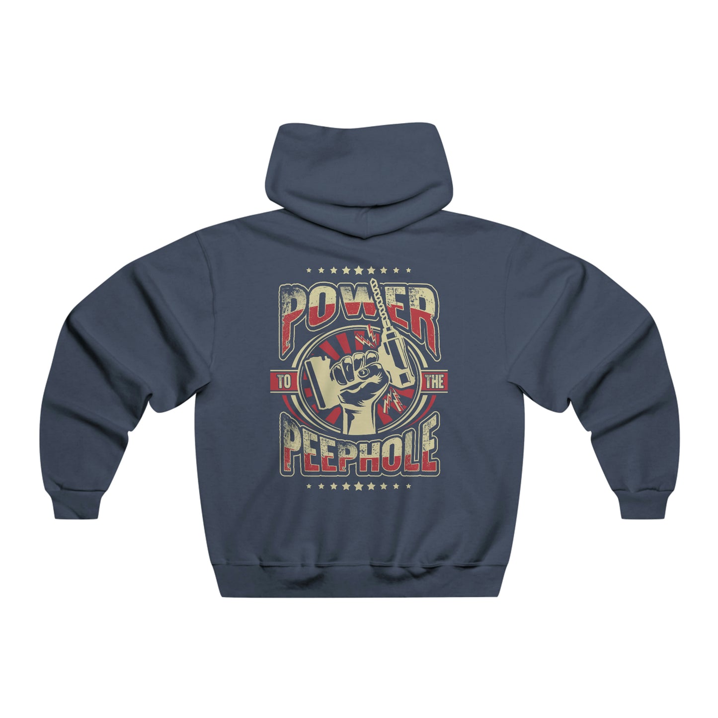 Power to the Peephole - Hooded Sweatshirt