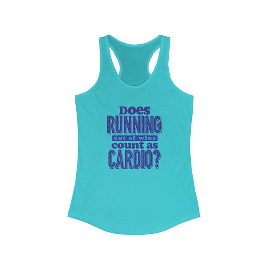 Does running out of wine count as cardio?