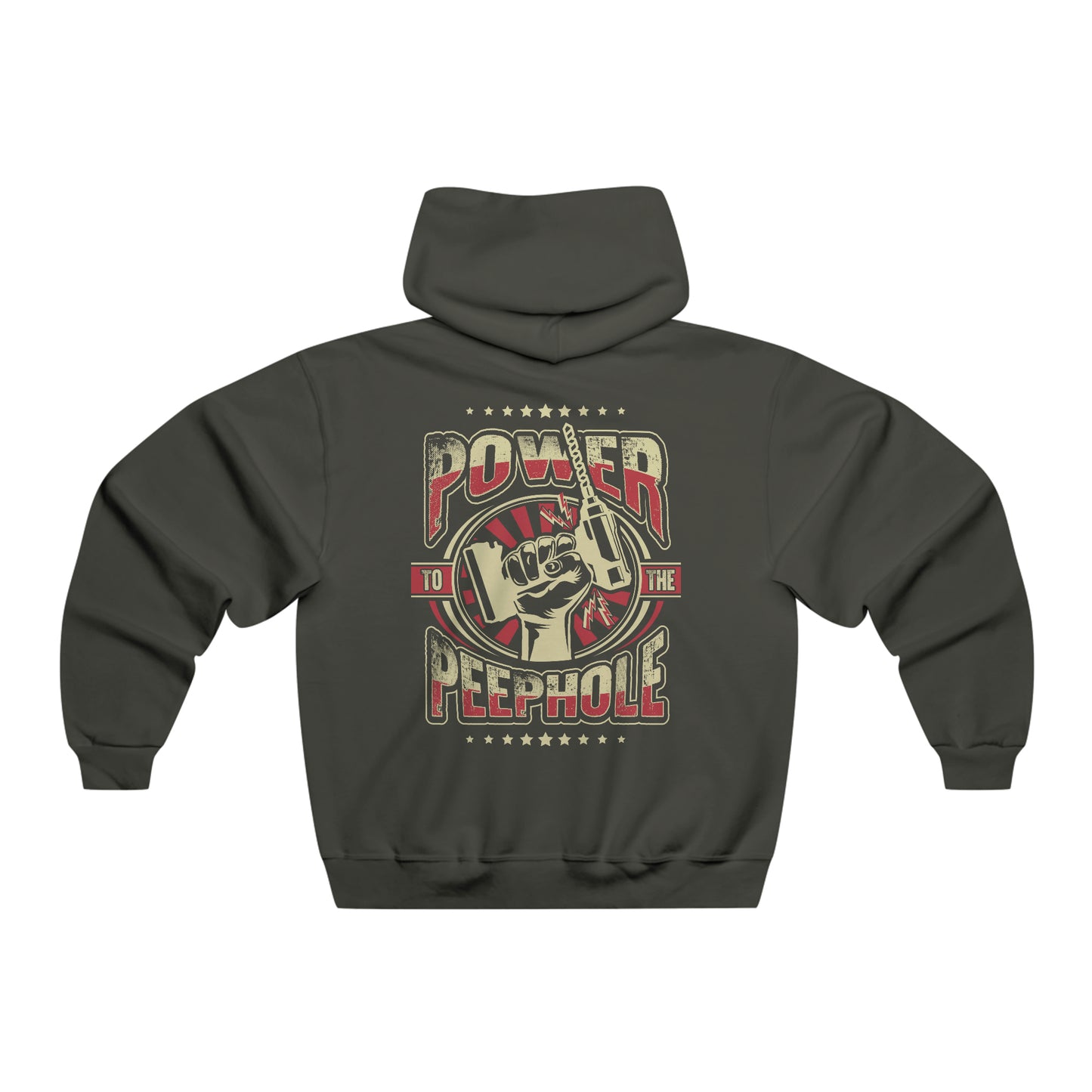 Power to the Peephole - Hooded Sweatshirt