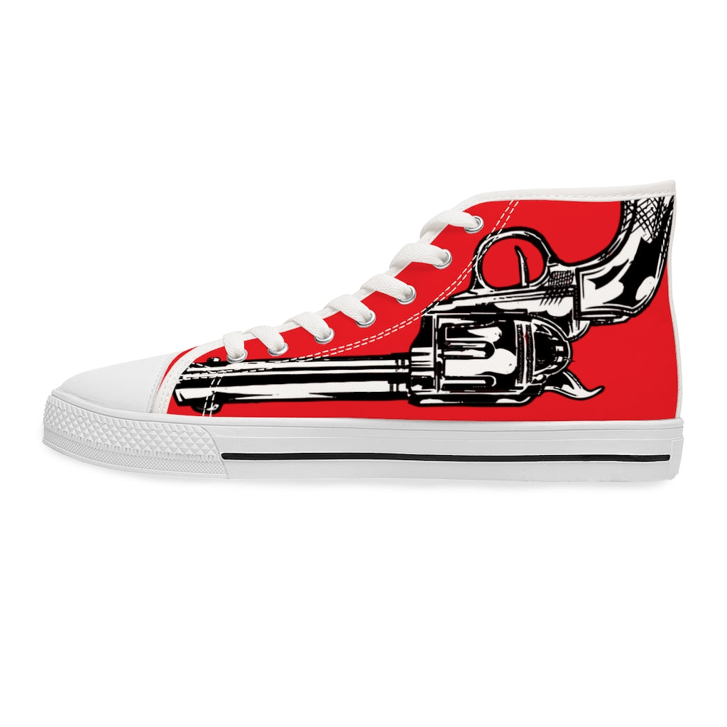 Revolver [Red] - Women's High Top Sneakers